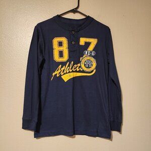 2/$20 Boys Canyon River Blues Long Sleeve Shirt Size L 14/16